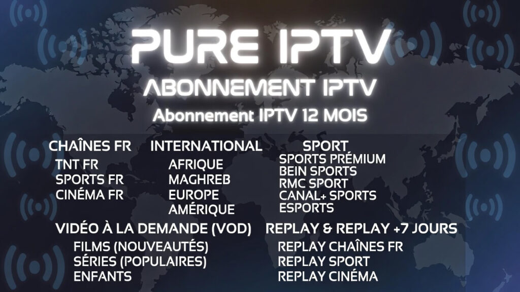 Abonnement Pure IPTV